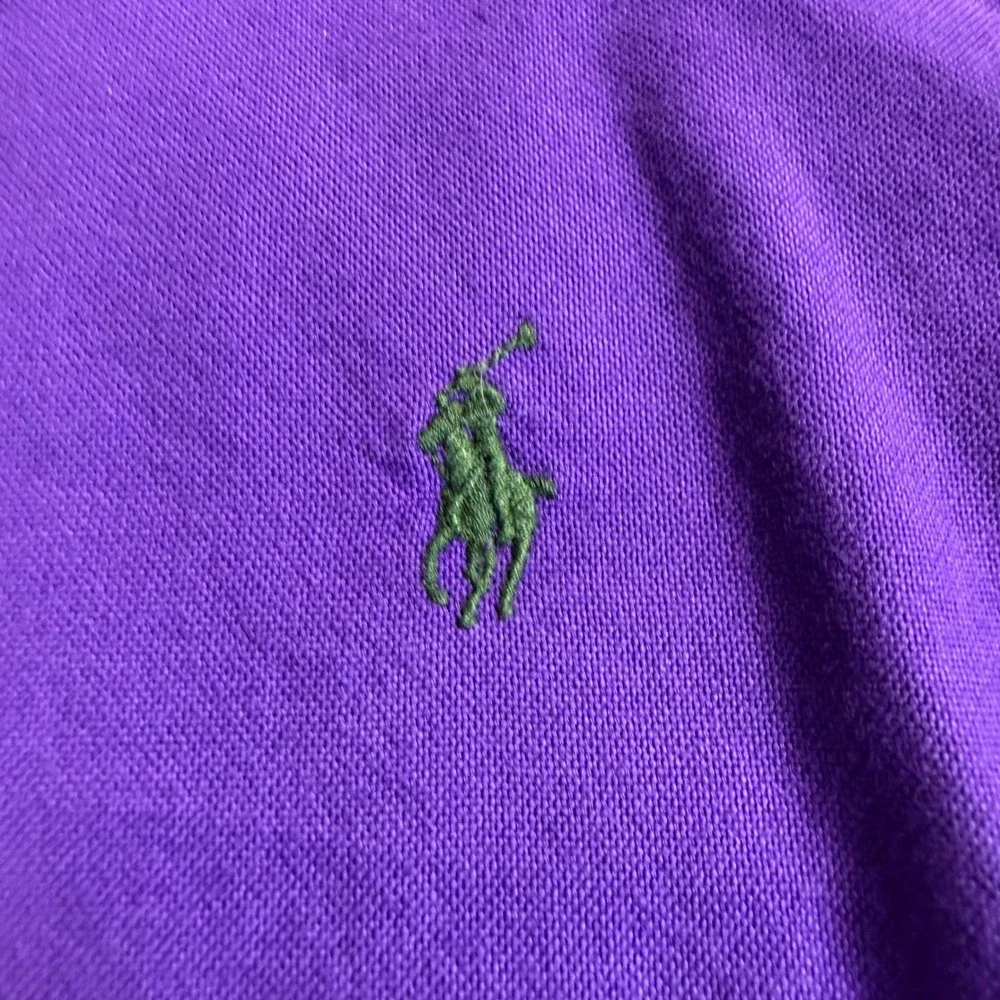 Polo Ralph Lauren Button Down Shirt Mens XXL Purple Classic Fit Long Sleeve Pony